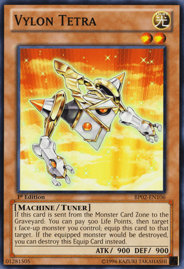 Vylon Tetra [BP02-EN106] Mosaic Rare (ONLINE ORDER ONLY)