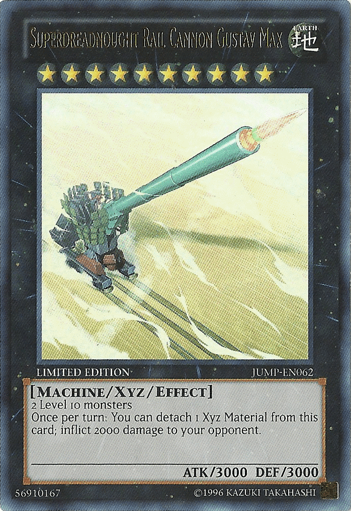 Superdreadnought Rail Cannon Gustav Max [JUMP-EN062] Ultra Rare (ONLINE ORDER ONLY)