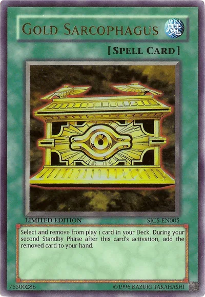Gold Sarcophagus [SJCS-EN005] Super Rare