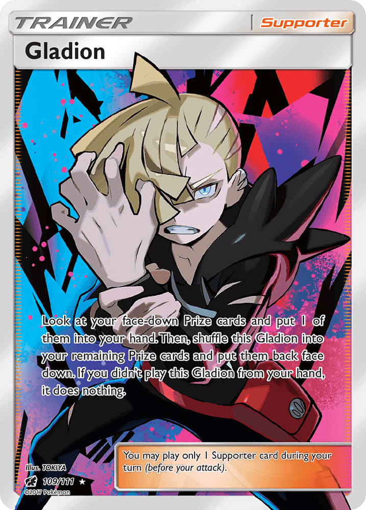 Gladion (109/111) [Sun & Moon: Crimson Invasion] (Online Only)