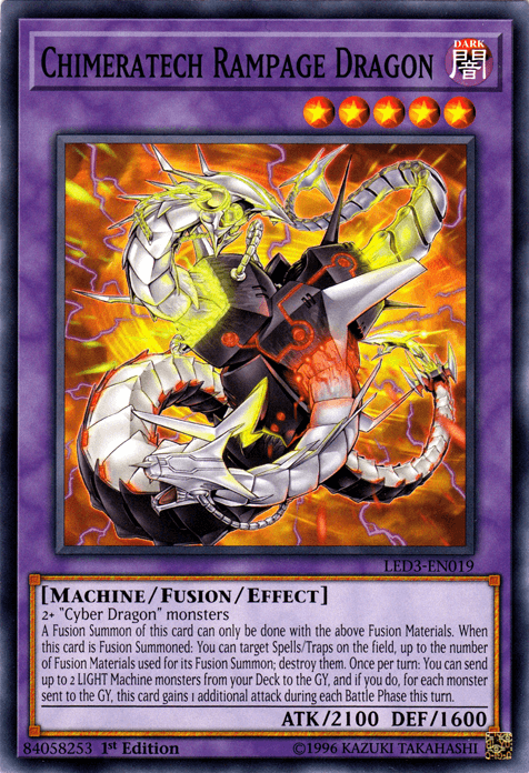 Chimeratech Rampage Dragon [LED3-EN019] Common (ONLINE ORDER ONLY)