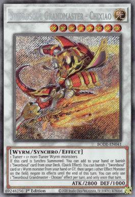 Swordsoul Grandmaster - Chixiao [BODE-EN041] Starlight Rare (ONLINE ORDER ONLY)
