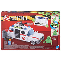 Ghostbusters Track & Trap Ecto-1 Toy Vehicle with Fright Features Ecto-Stretch Tech Slimer (Online Order Only)