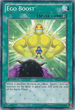 Ego Boost [SP13-EN034] Starfoil Rare (ONLINE ORDER ONLY)