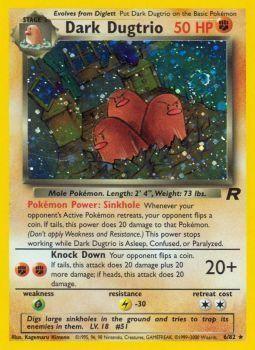Dark Dugtrio (6/82) [Team Rocket Unlimited] (Online Only)