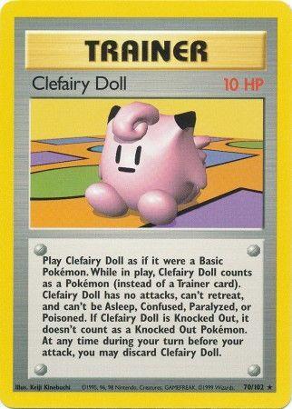 Clefairy Doll (70/102) [Base Set Unlimited] (Online Only)