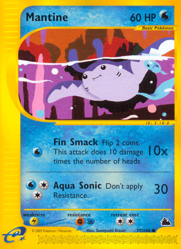 Mantine (77/144) [Skyridge] (Online Only)