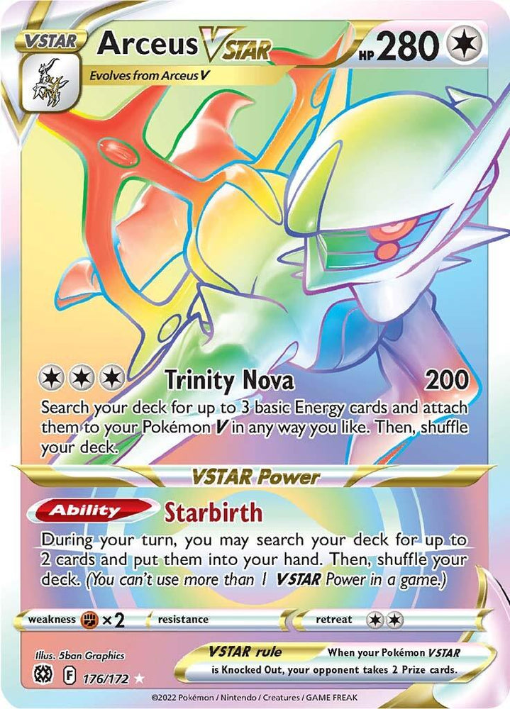 Arceus VSTAR (176/172) [Sword & Shield: Brilliant Stars] (Online Only)