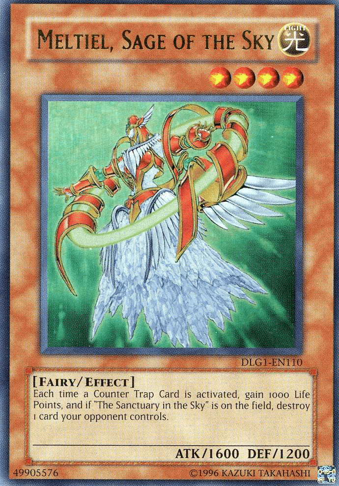 Meltiel, Sage of the Sky [DLG1-EN110] Ultra Rare (ONLINE ORDER ONLY)