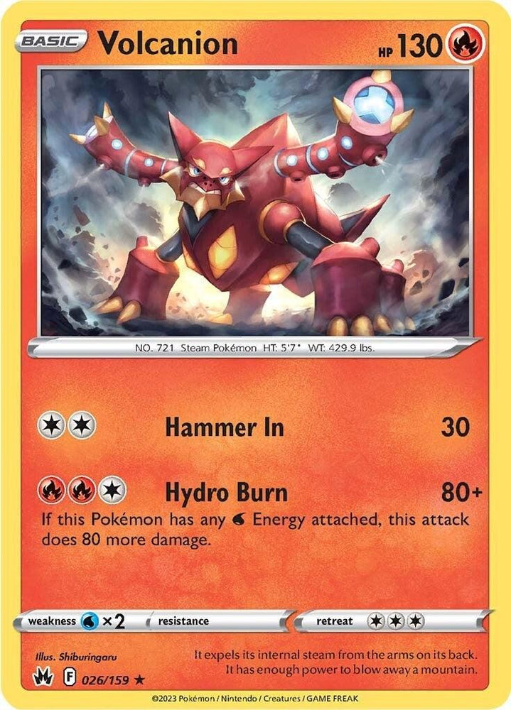 Volcanion (026/159) [Sword & Shield: Crown Zenith] (Online Only)
