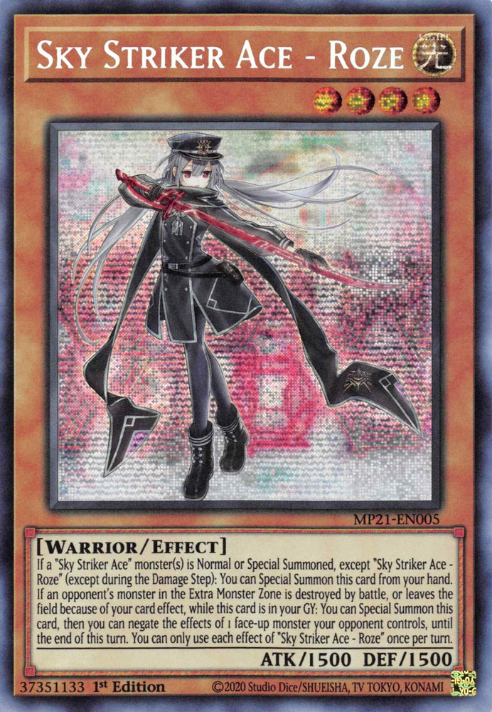 Sky Striker Ace - Roze [MP21-EN005] Prismatic Secret Rare (ONLINE ORDER ONLY)