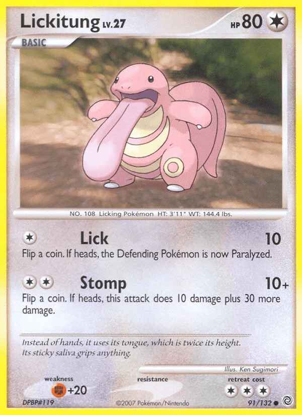 Lickitung (91/132) [Diamond & Pearl: Secret Wonders] (Online Only)
