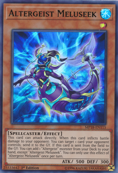 Altergeist Meluseek [MP18-EN115] Ultra Rare (ONLINE ORDER ONLY)