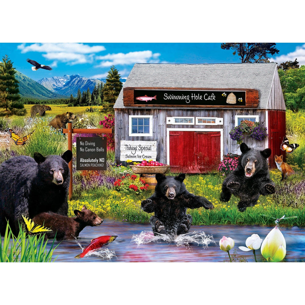 Wild & Whimsical - Swimming Hole 1000 Piece Jigsaw Puzzle (ONLINE ORDER ONLY)