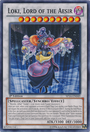 Loki, Lord of the Aesir [SP14-EN049] Common (ONLINE ORDER ONLY)