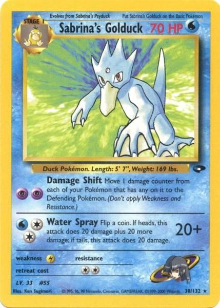 Sabrina's Golduck (30/132) [Gym Challenge Unlimited] (Online Only)