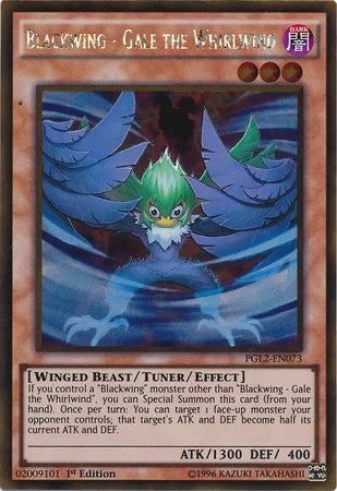 Blackwing - Gale the Whirlwind [PGL2-EN073] Gold Rare