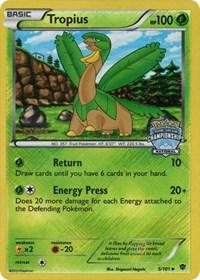 Tropius (5/101) (National Championship Staff Promo) [Black & White: Plasma Blast] (Online Only)
