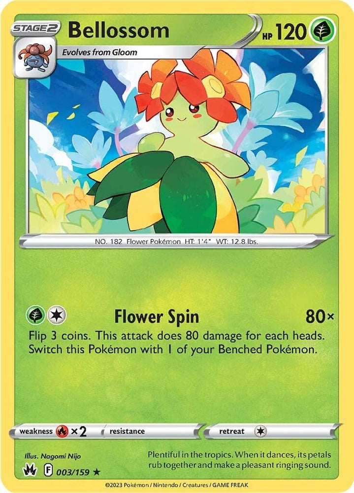 Bellossom (003/159) [Sword & Shield: Crown Zenith] (Online Only)