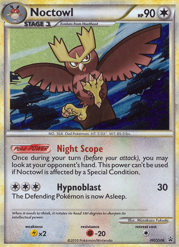 Noctowl (HGSS06) [HeartGold & SoulSilver: Black Star Promos] (Online Only)