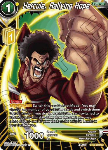 Hercule, Rallying Hope (BT20-089) [Power Absorbed] (ONLINE ORDER ONLY)