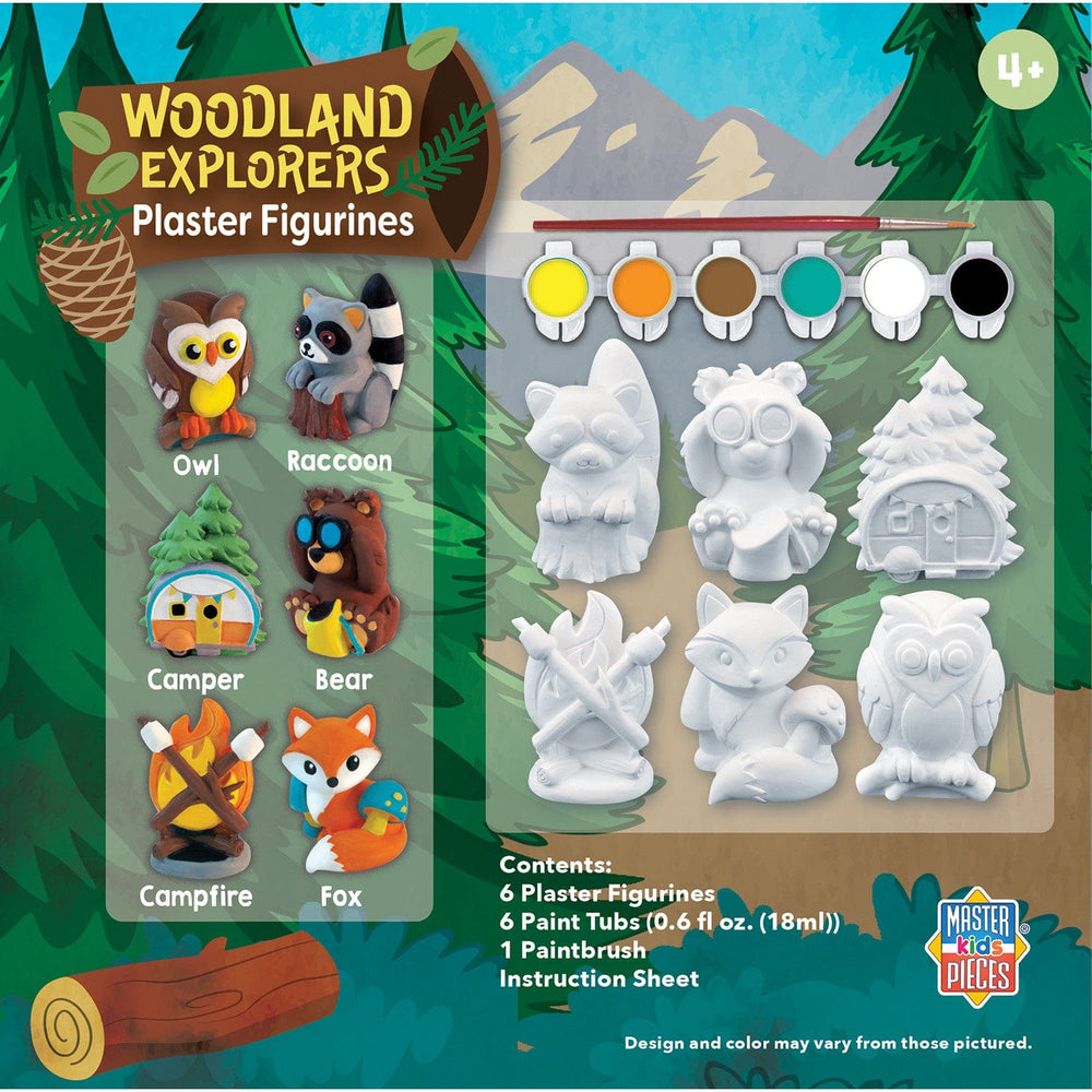 Woodland Explorers - Plaster Figurine Paint Set (ONLINE ORDER ONLY)