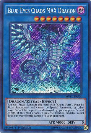 Blue-Eyes Chaos MAX Dragon [MVP1-ENS04] Secret Rare (ONLINE ORDER ONLY)