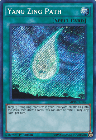 Yang Zing Path [MP15-EN105] Secret Rare (ONLINE ORDER ONLY)