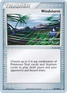 Windstorm (85/100) (Legendary Ascent - Tom Roos) [World Championships 2007] (Online Only)
