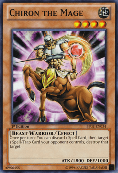 Chiron the Mage [BP02-EN034] Mosaic Rare (ONLINE ORDER ONLY)