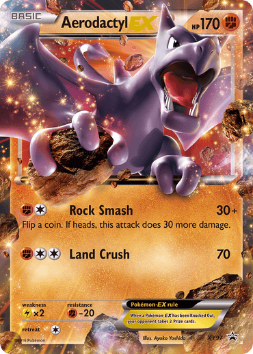 Aerodactyl EX (XY97) [XY: Black Star Promos] (Online Only)
