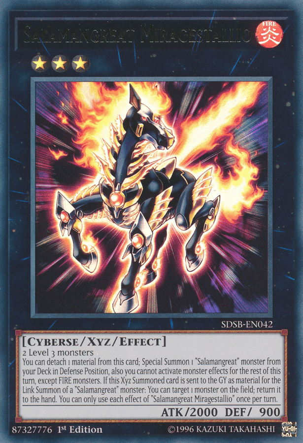 Salamangreat Miragestallio [SDSB-EN042] Ultra Rare (ONLINE ORDER ONLY)