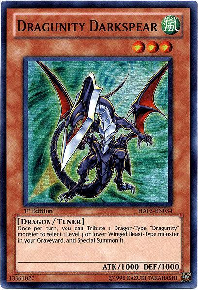 Dragunity Darkspear [HA03-EN034] Super Rare (ONLINE ORDER ONLY)