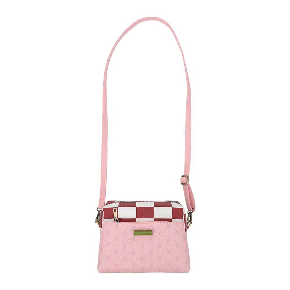 Demon Slayer Nezuko Metal Badge Crossbody Bag (ONLINE ORDER ONLY)