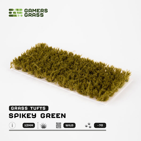 Gamers Grass Tufts: Spikey Green 12mm- Wild (ONLINE ORDER ONLY)