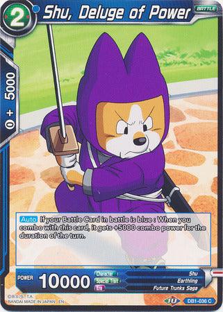 Shu, Deluge of Power (DB1-036) [Dragon Brawl] (ONLINE ORDER ONLY)