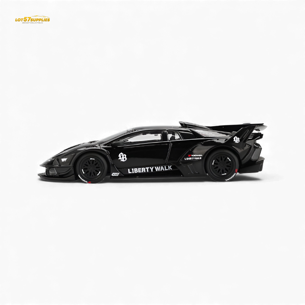 (Pre-Order) Mini GT Lamborghini LB-Silhouette Works Murcielago GT Evo - Black 1:64 (ONLINE ORDER ONLY)