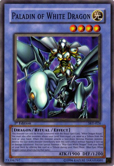 Paladin of White Dragon [SKE-024] Common (ONLINE ORDER ONLY)