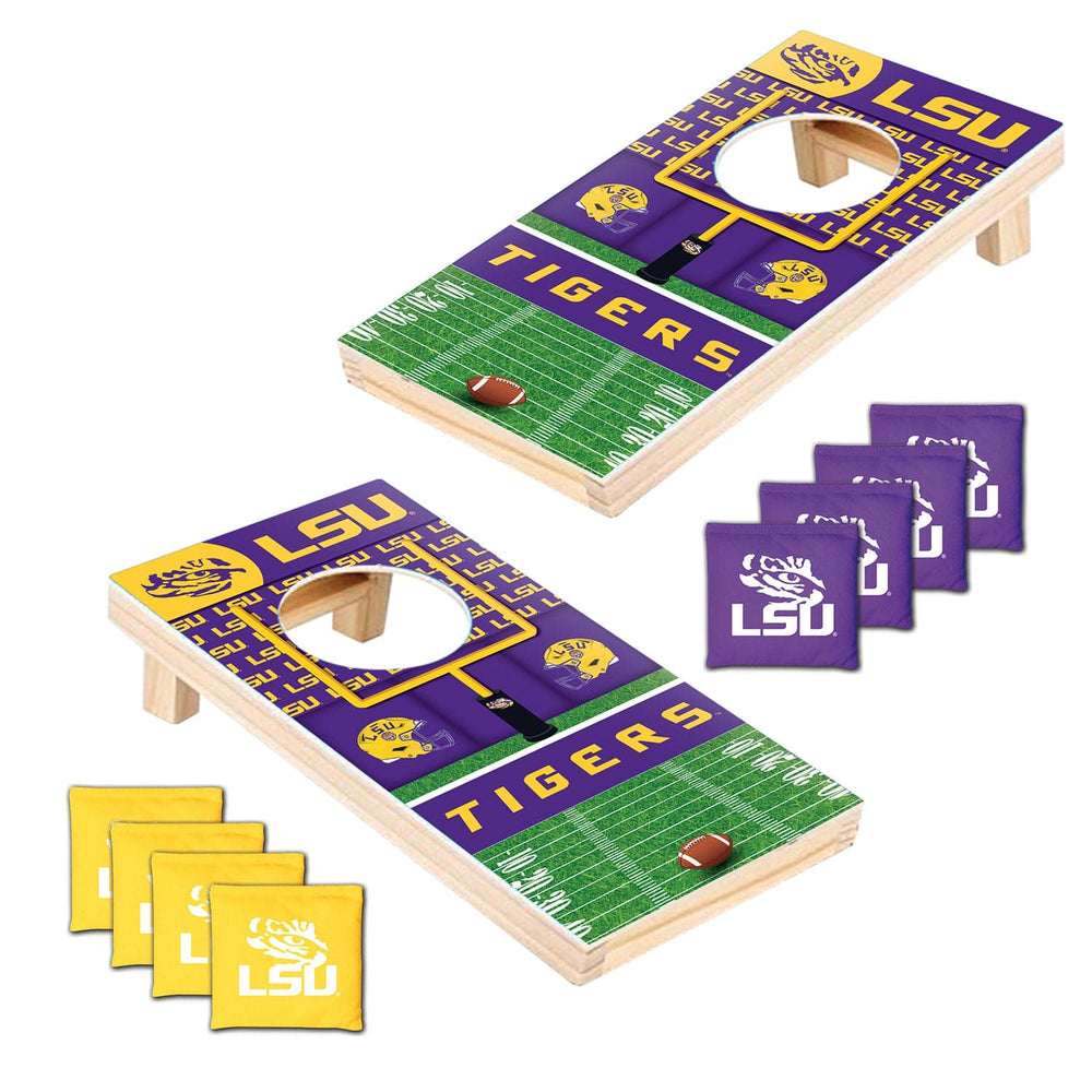 LSU Tigers - NCAA Tabletop Cornhole (ONLINE ORDER ONLY)