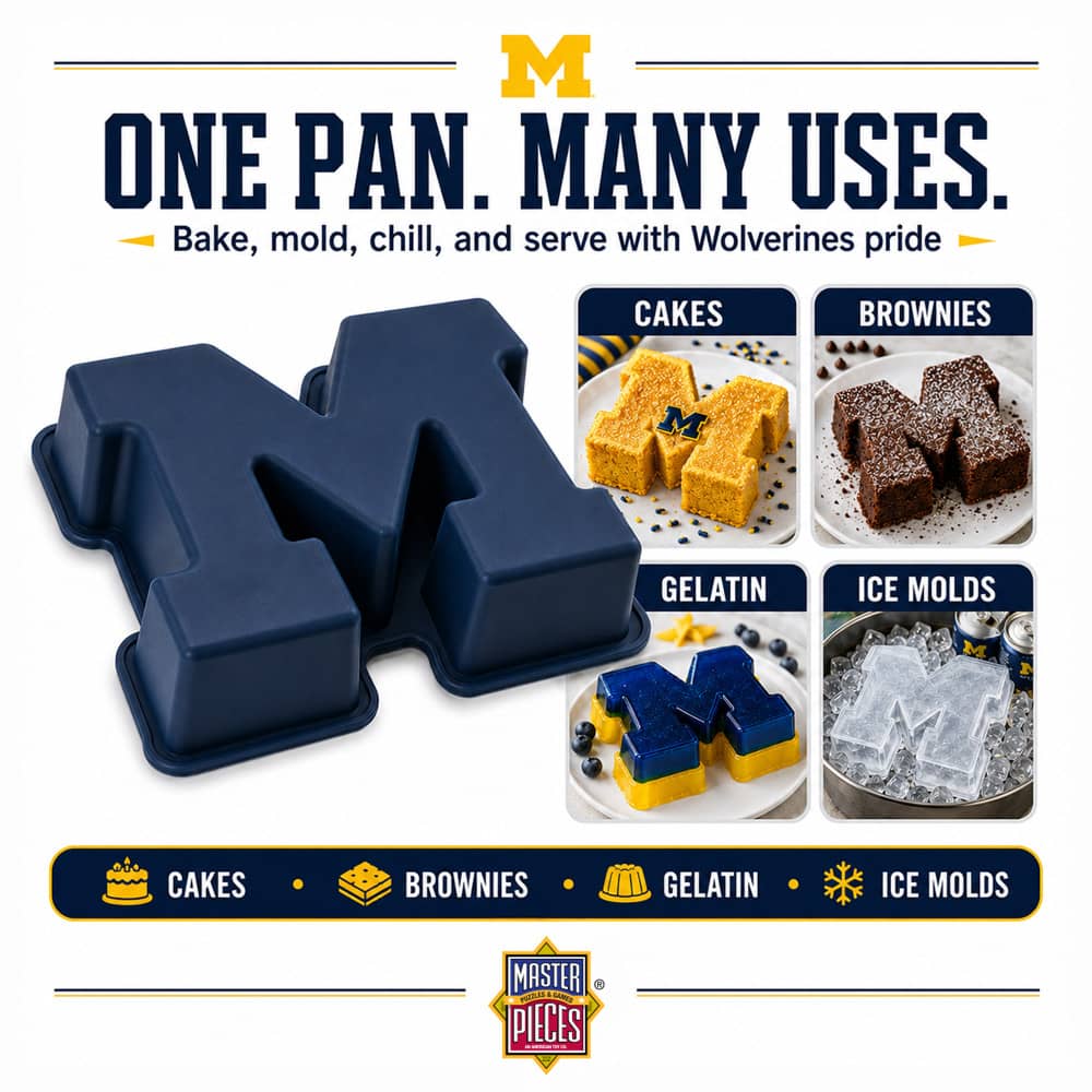 Michigan Wolverines Cake Pan