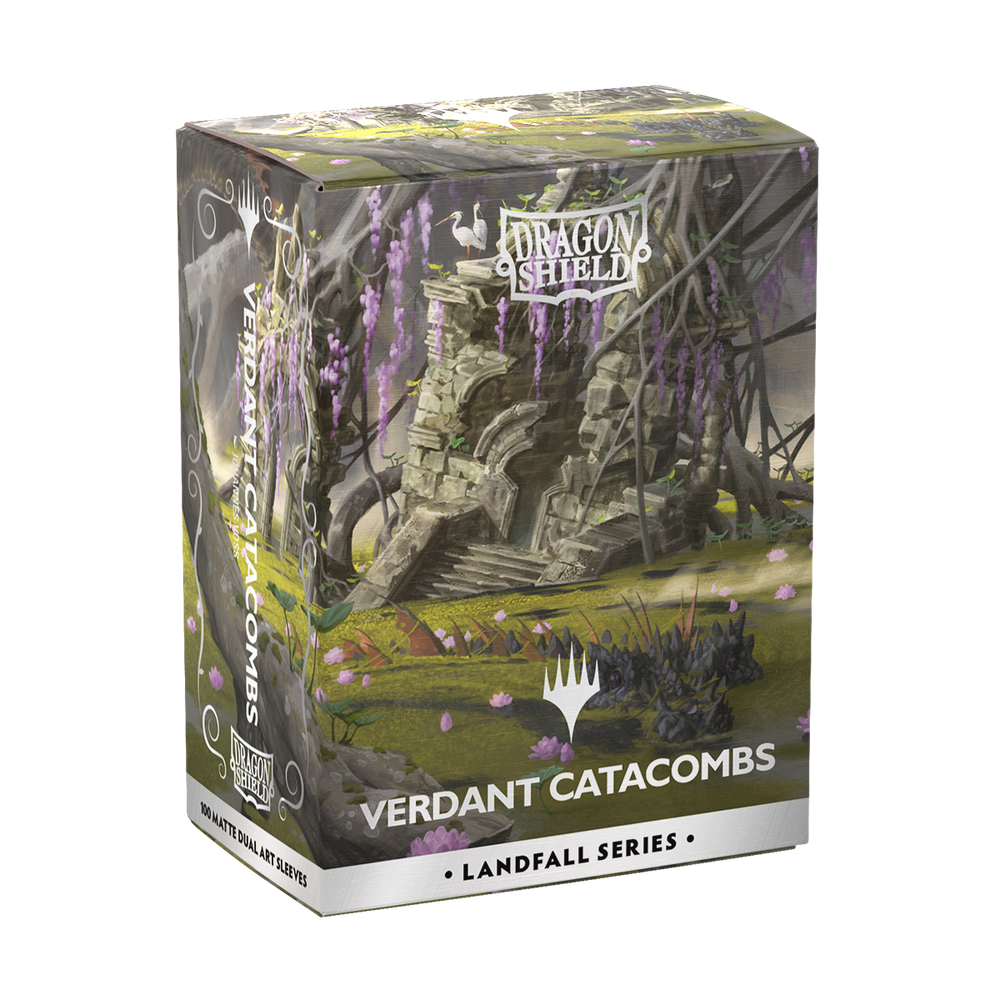 Dragon Shield: Standard 100ct Sleeves - Landfall Series - Verdant Catacomb (Dual Matte)