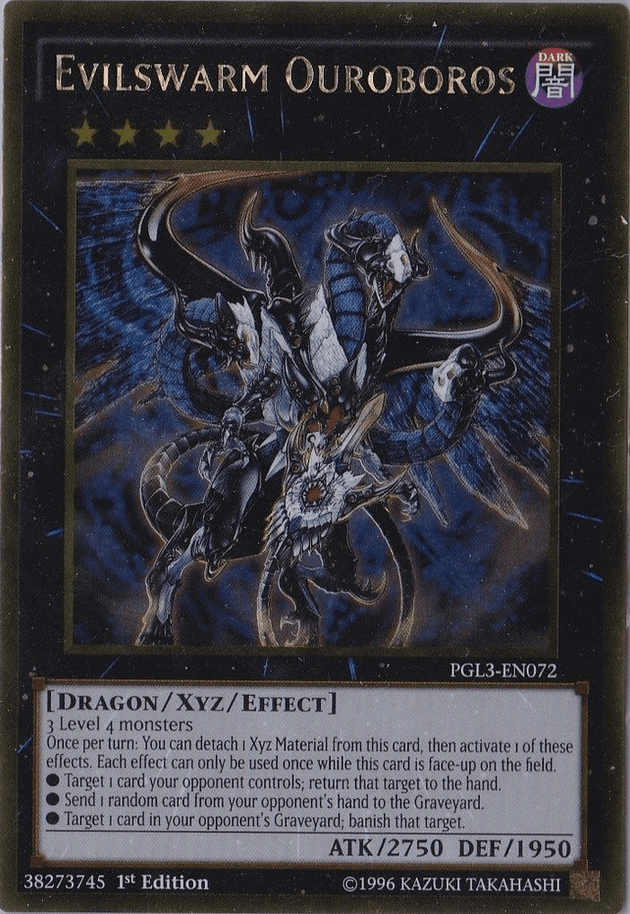 Evilswarm Ouroboros [PGL3-EN072] Gold Rare (ONLINE ORDER ONLY)