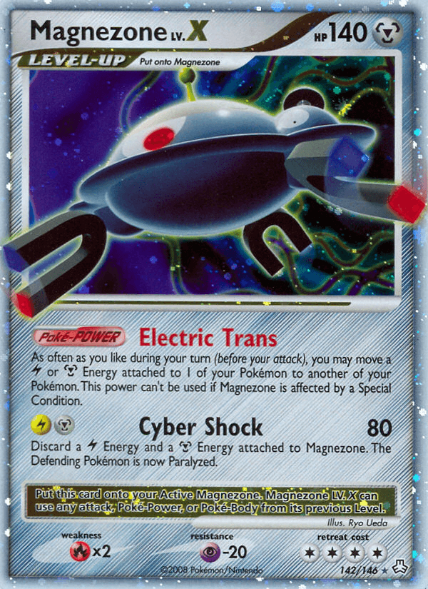 Magnezone LV.X (142/146) [Diamond & Pearl: Legends Awakened] (Online Only)