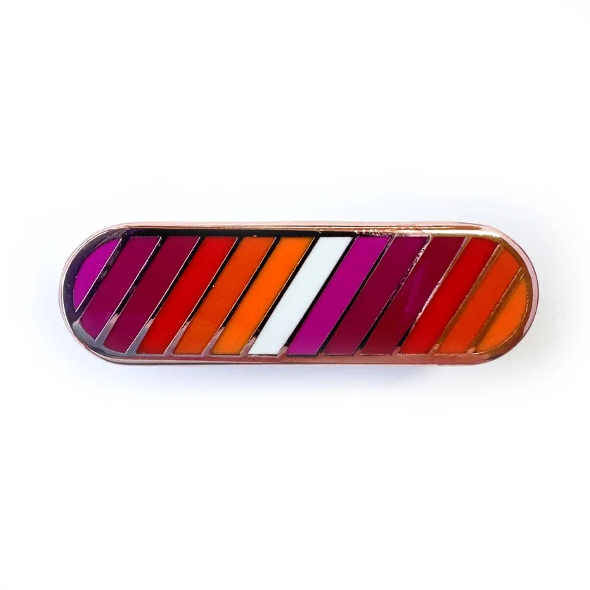Pride Pals Flag Enamel Pin - Lesbian (ONLINE ORDER ONLY)