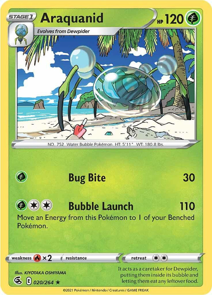 Araquanid (020/264) [Sword & Shield: Fusion Strike] (Online Only)