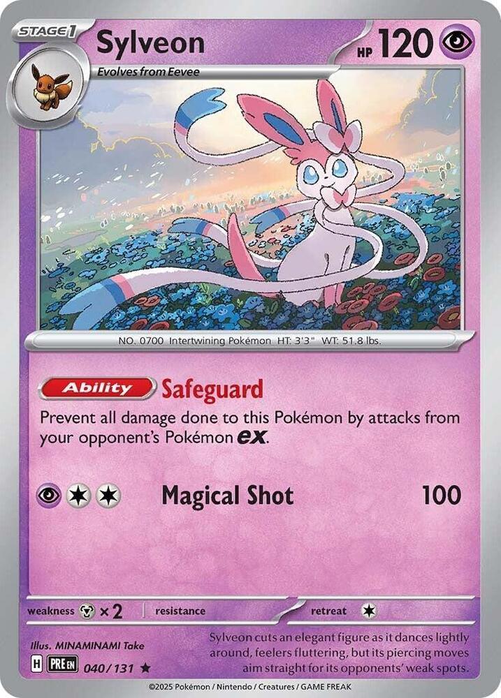 Sylveon (040/131) [Scarlet & Violet: Prismatic Evolutions] (Online Only)