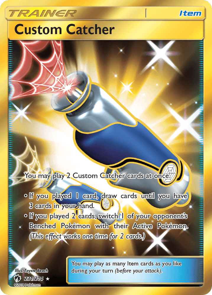 Custom Catcher (231/214) [Sun & Moon: Lost Thunder] (Online Only)
