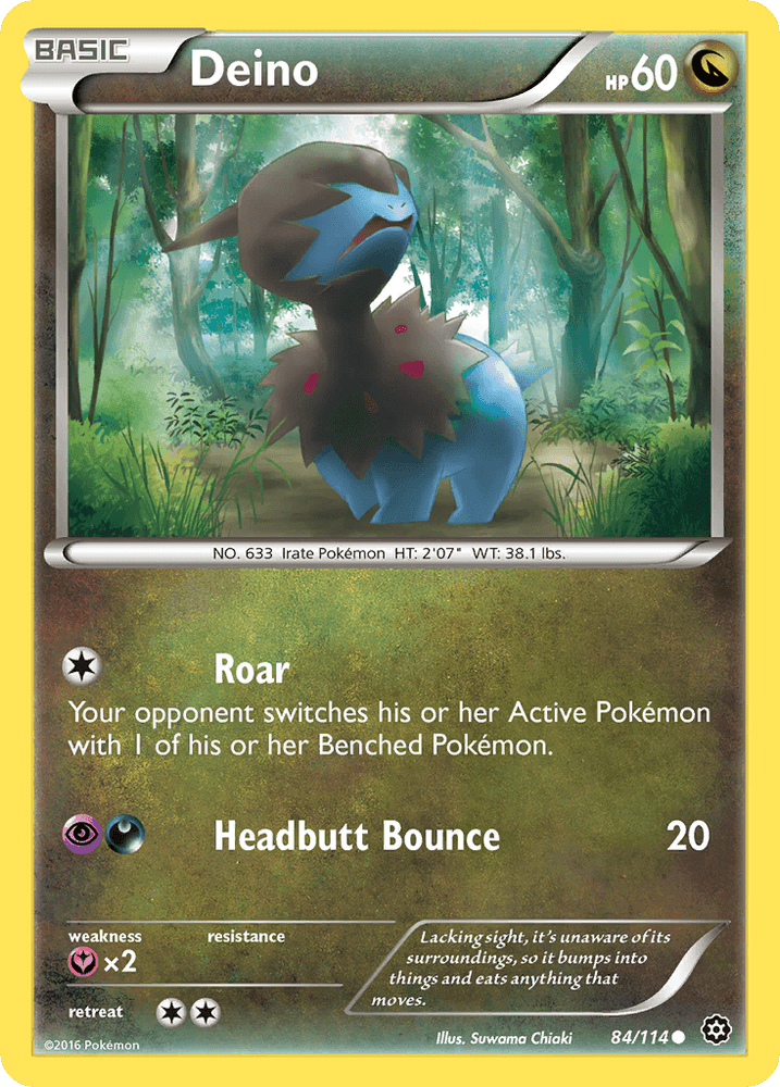 Deino (84/114) [XY: Steam Siege] (Online Only)