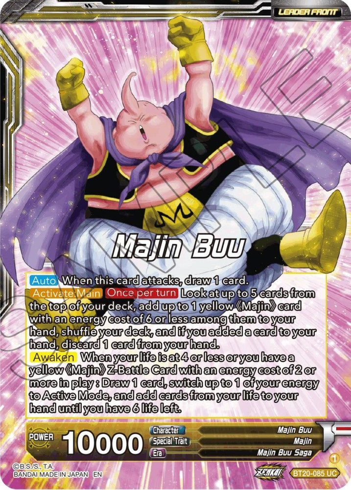 Majin Buu // Majin Buu, Absorption Complete (BT20-085) [Power Absorbed] (ONLINE ORDER ONLY)