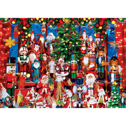 Sparkle & Shine - Holiday Festivities 500 Piece Glitter Jigsaw Puzzle (ONLINE ORDER ONLY)